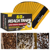 USKICH 60-pack roach traps in packaging ready for quick indoor setup