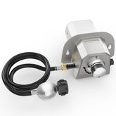 Utheer burner on Karu12 provides a secure outdoor cooking setup