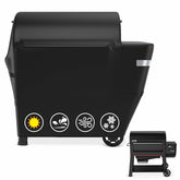 Utheer grill cover fits Weber Searwood XL 600 for all-weather protection.