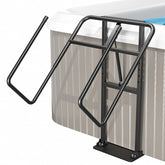 Utheer hot tub cover lift showcases universal fit for many spas.