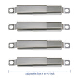 Utheer stainless steel crossover tube fits Char-Broil models for even heat distribution