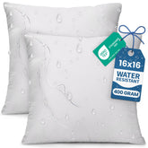 Utopia Bedding outdoor pillow insert front view for patio seating and all-season comfort.