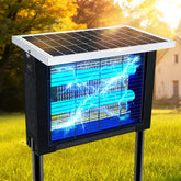 UVCoolPlunge solar bug zapper outdoor: effective patio mosquito control.