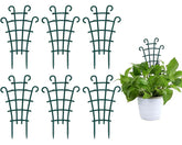 UWIOFF Indoor Small Trellis compact frame supporting potted vines discreetly