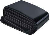 UWIOFF pond liner in full layout for a backyard pond with medium-size features.