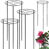 UYEDUJZ 3pc peony cage front view provides upright bloom support