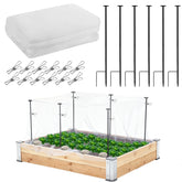 Uyeesi metal garden netting kit hoops for easy assembly and stable support