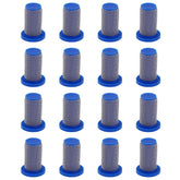 UZJYIEYG 8079-PP-50 strainer behind TeeJet nozzle filters debris for cleaner spray