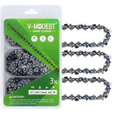 V-MODEST 24-inch pro chainsaw chain with 84 drive links for heavy cutting.