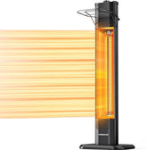 VAGKRI outdoor electric patio heater on a patio delivering warm evenings