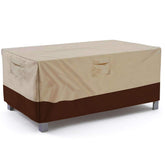 Vailge patio table cover rectangular oval 600D protects from rain and sun