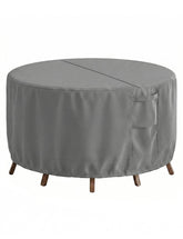 Vailge round patio furniture cover waterproof shield for outdoor furniture