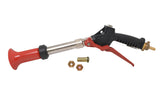 Valley Industries adjustable flash spray gun front view for precise high-volume spraying.