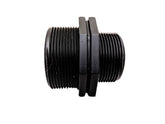 Van Enterprises MNPT octagon adapter for securing 2in to 1.5in connections.