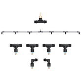 VANPET six-nozzle poly boom wand for wide-area coverage and adjustable spray