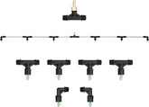 VANPET metal 6-nozzle boom wand extended for wide-area coverage
