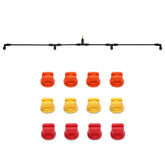 Vanpet sprayer boom wand 56-inch 4-nozzle for wide field coverage.