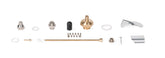 Vaper 19420 spot spray rebuild kit close-up, clearly labeled components for easy maintenance.