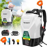 VAXMAY backpack sprayer 4-gallon for steady, even garden coverage.