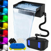 VCRAZE All-in-1 pond waterfall kit pump shows robust 850GPH performance for vibrant water features