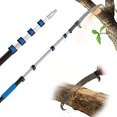 Veebuyla manual pole saw with 26ft reach for tall branches.