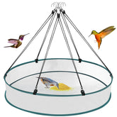 VEEVIIY 24-inch seed catcher tray catches spills to keep your lawn tidy.
