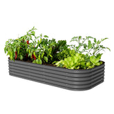 Vego Garden raised bed kit in 17-inch height for easy, low-bend gardening