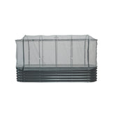 Vego garden 4x8 cover-system frame protects crops with a durable frame