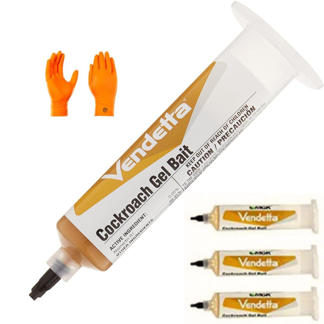 Vendetta gel bait bottle demonstrates highly palatable formula for rapid attraction.