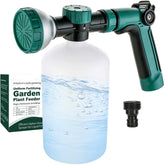 Venetio 8-dial hose end sprayer with 34oz bottle for even liquid distribution