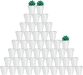 vensovo 2-inch terracotta pot with drainage hole for healthy watering of succulents.