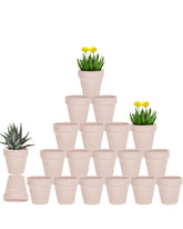 Vensovo pink terracotta pot 3 inch for stylish succulent displays.
