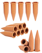 vensovo terracotta self watering spikes packaging ready for storage and gifting