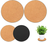 Venyat cork coaster 12-inch round protecting floors from moisture and scratches