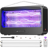 VEPPRO electric zapper front view with dual grid for wide capture.