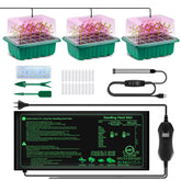 Verdenu seed-starter-tray setup promotes uniform germination and easy monitoring.