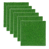 VERDIGRASS artificial grass mat 12x12 close-up texture for realistic decor.