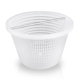 Verplexter pool skimmer basket fits 8-inch skimmers for debris capture.