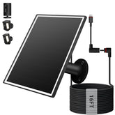 VERVERAY solar panel powers Ring cameras with reliable daytime charging.