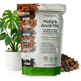 VeryPlants Molly's Aroid Mix bag seal preserves freshness for repeated use.