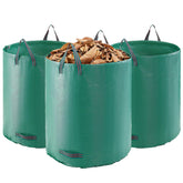VEVOR 72-gallon yard waste bag folded for compact storage and easy cleanup.