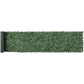 VEVOR artificial ivy fence close-up of lifelike leaves for privacy and greenery.