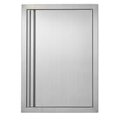 VEVOR BBQ Access Door front view emphasizes durable stainless steel for outdoor kitchens