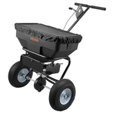 VEVOR Broadcast Spreader with 12ft width for even lawn coverage