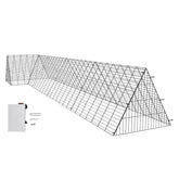 VEVOR chicken tunnel yard with corner frame for secure free-range play