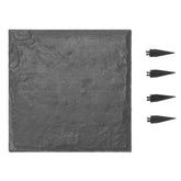 VEVOR garden stepping stones set in gray, 16 pieces, ready for outdoor walkways.