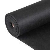 VEVOR geotextile landscape roll-down setup enables quick, precise placement.