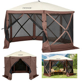 VEVOR pop-up gazebo 10x10 assembled for quick shade outdoors