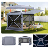 VEVOR pop-up gazebo 12x12 fully assembled for spacious backyard gatherings