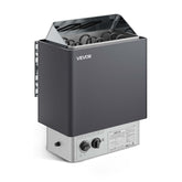 VEVOR sauna heater with wall-mount bracket saves space and simplifies setup.